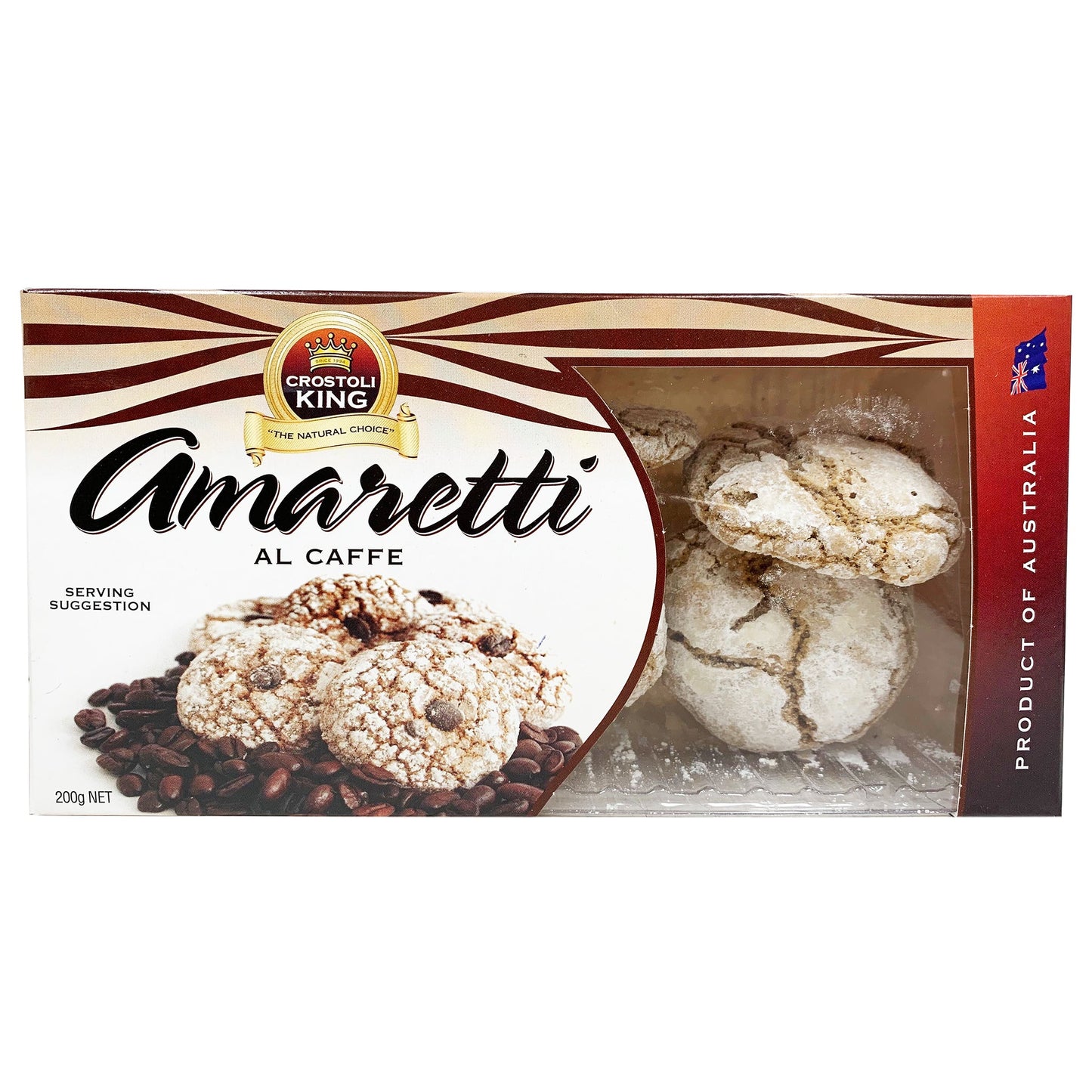 Crostoli King Biscuits Amaretti Al Caffe 200g