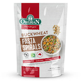 Orgran Buckwheat Pasta Spirals 250g