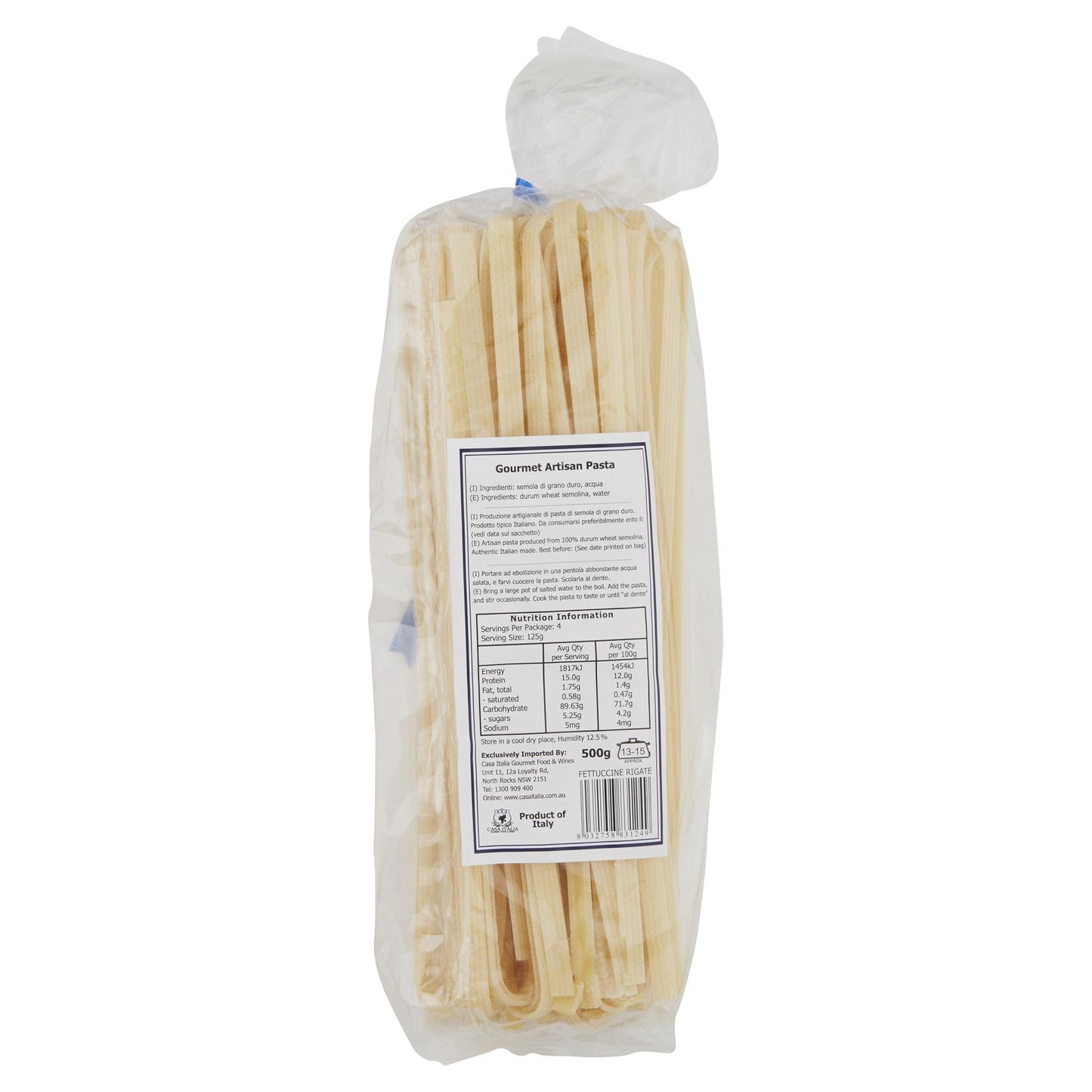 Pastificio Fettucine 500g , Grocery-Pasta - HFM, Harris Farm Markets
 - 2