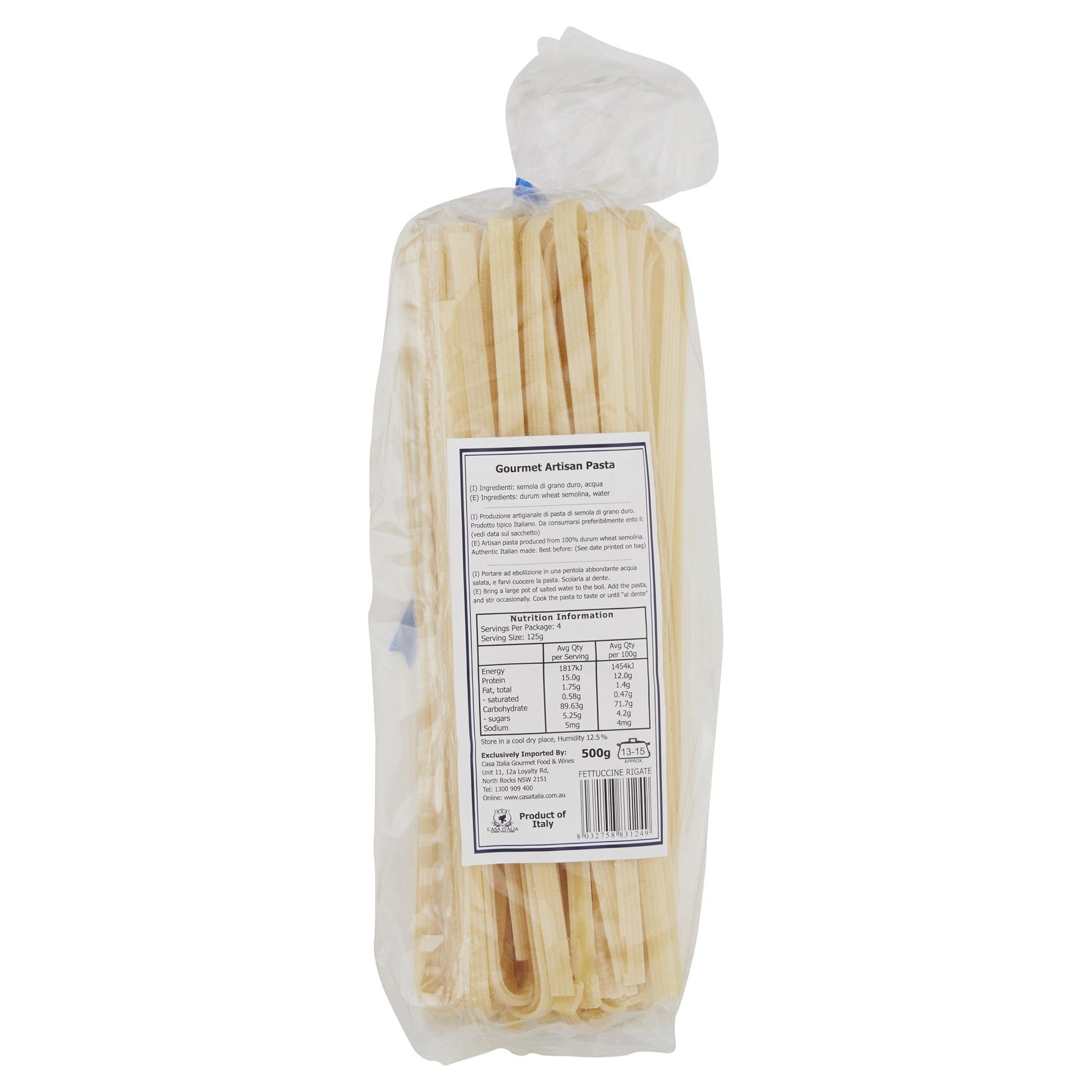 Pastificio Fettucine 500g , Grocery-Pasta - HFM, Harris Farm Markets
 - 2