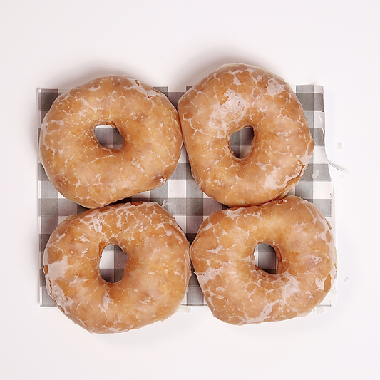 Rebel Donuts Vanilla Glaze x4 240g