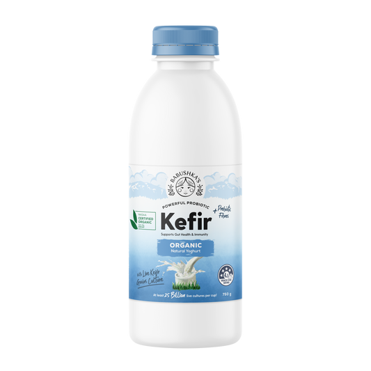 Babushka's Probiotic Kefir Organic Natural Yoghurt 750g