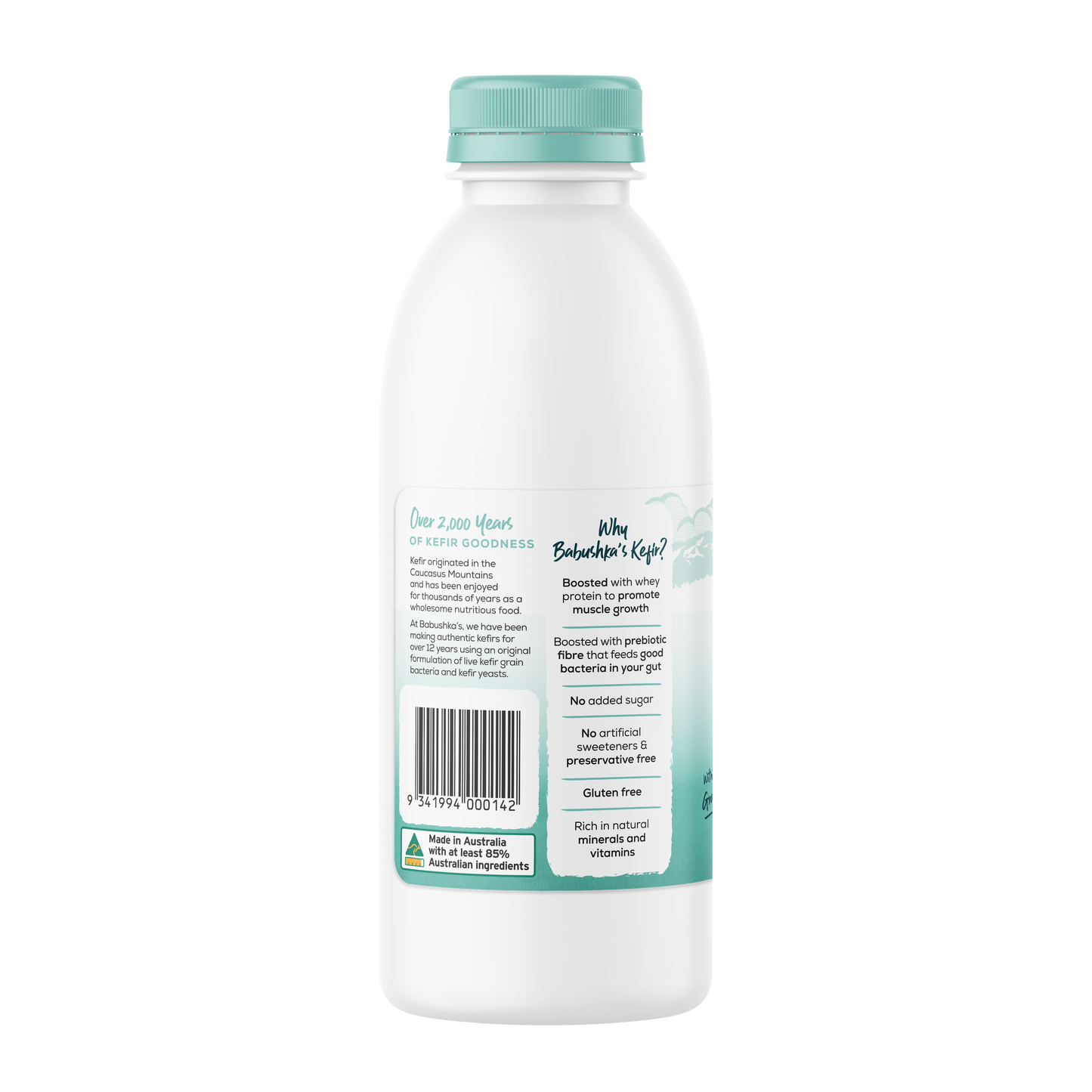 Babushka's Probiotic Kefir Natural Yoghurt Vanilla 750g