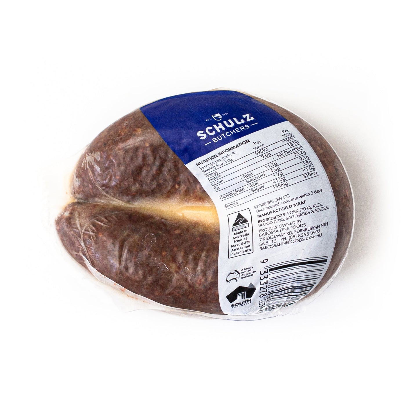 Schulz Black Pudding | Harris Farm Online