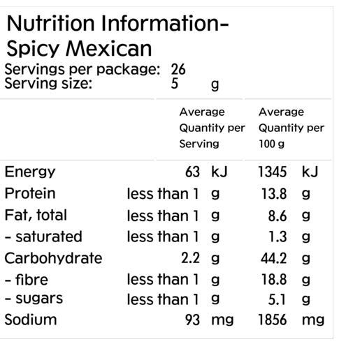 Mingle Spicy Mexican Seasoning | Harris Farm Online