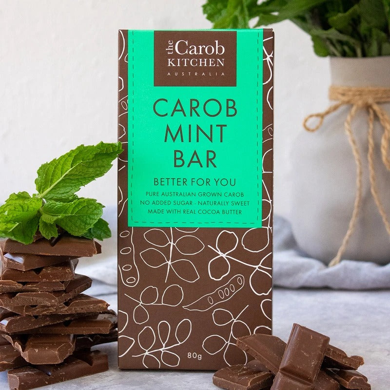 The Carob Kitchen Banjo Chocolate Bear Mint | Harris Farm Online