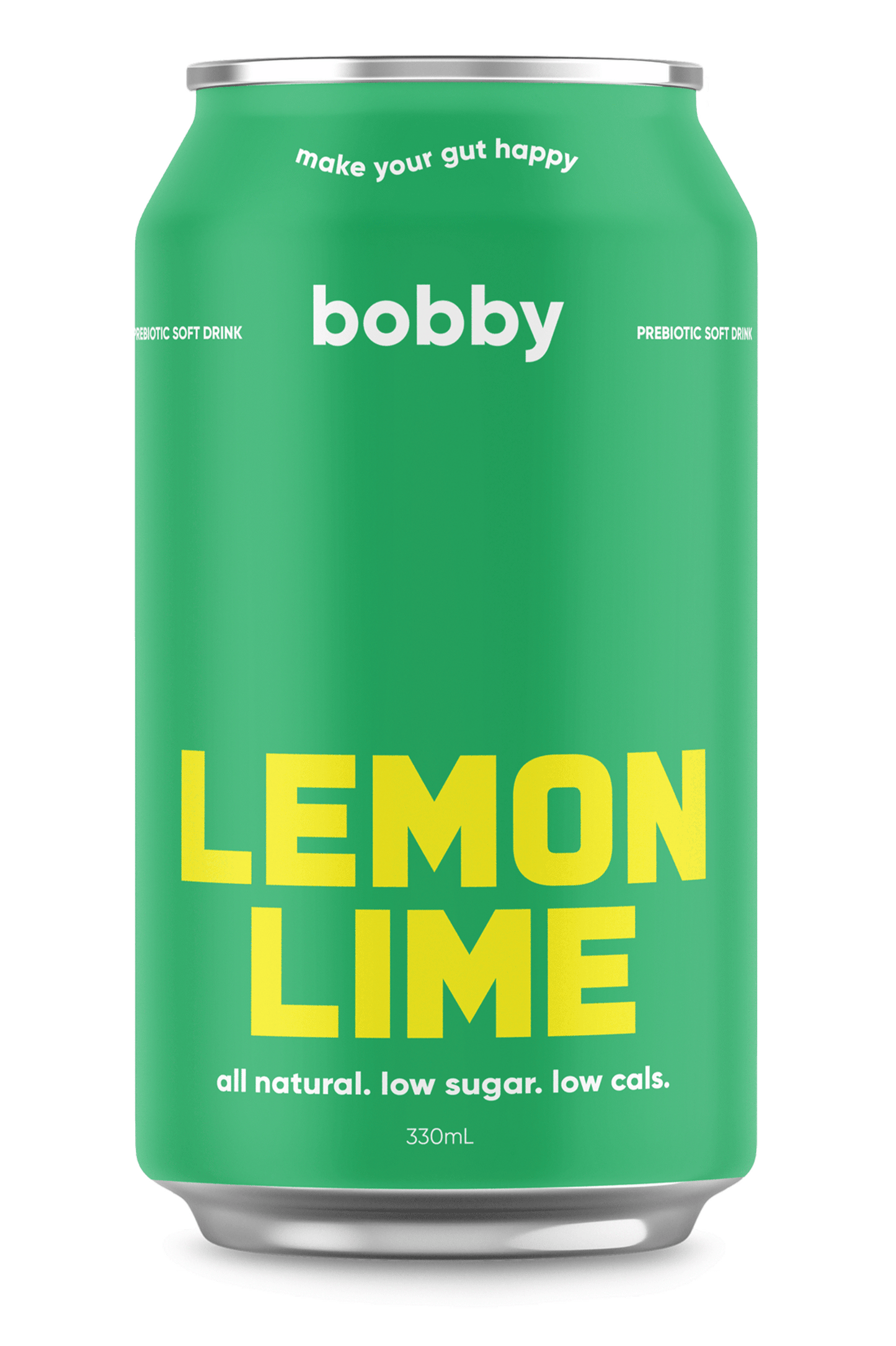 Bobby Prebiotic Soft Drink Lemon Lime 330mL