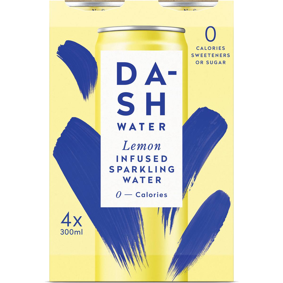 Dash Water Sparkling Water Lemon Infused 4x300ml