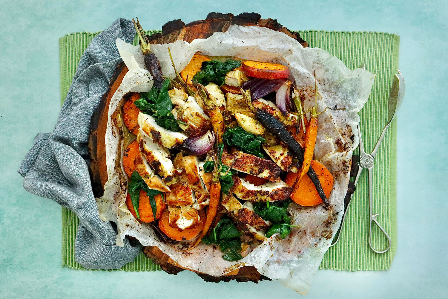 Manuka Honey and Rosemary Roasted Chicken - with Seasonal Vegetables | Harris Farm Online