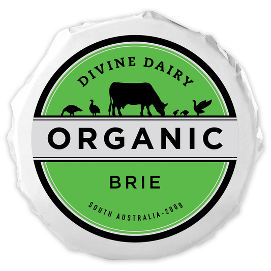 Divine Dairy Organic Brie 200g