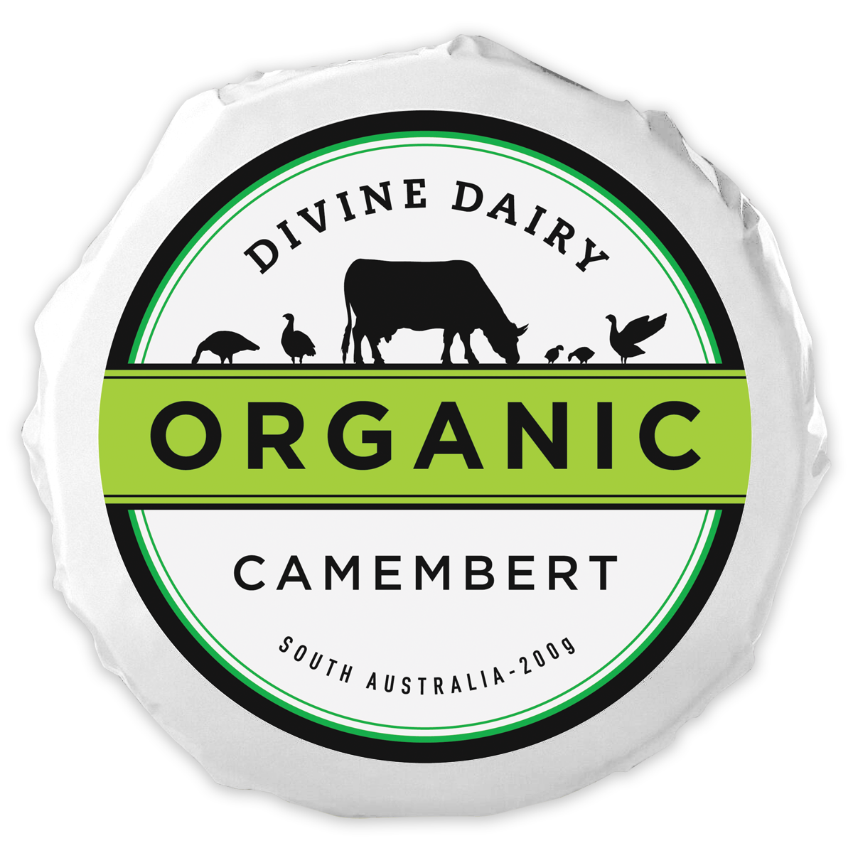 Divine Dairy Organic Camembert 200g