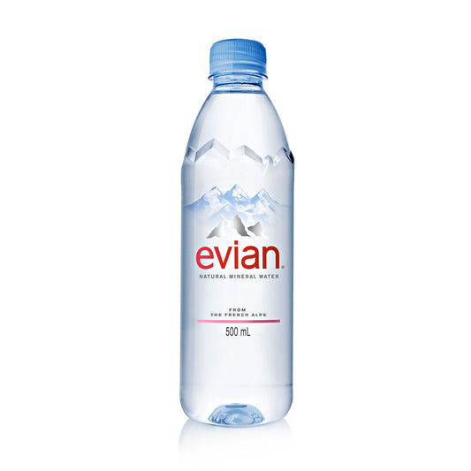 Evian Natural Mineral Water 500ml