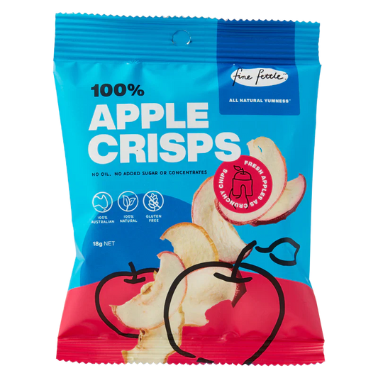 Fine Fettle Apple Crisps 18g