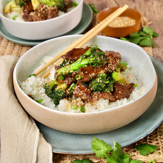 Beef Eye Fillet with Oyster Sauce Stir Fry