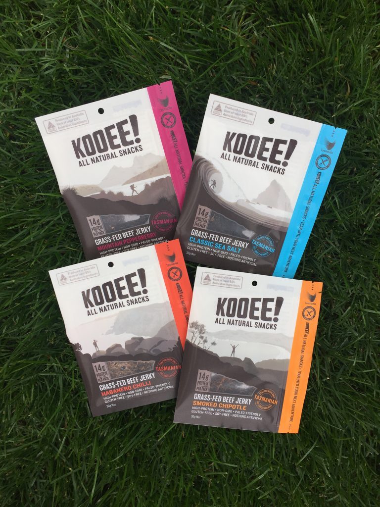 Kooee Grass Fed Beef Jerky Habanero Chilli 30g