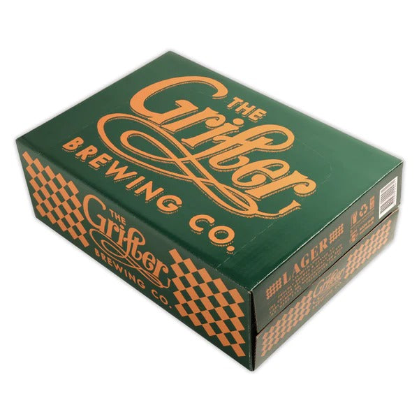 The Grifter Brewing Co Lager Case 24 x 375ml | Harris Farm Online