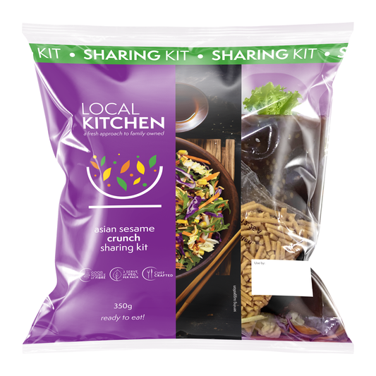 Local Kitchen Crunch Sharing Kit Asian Sesame 350g