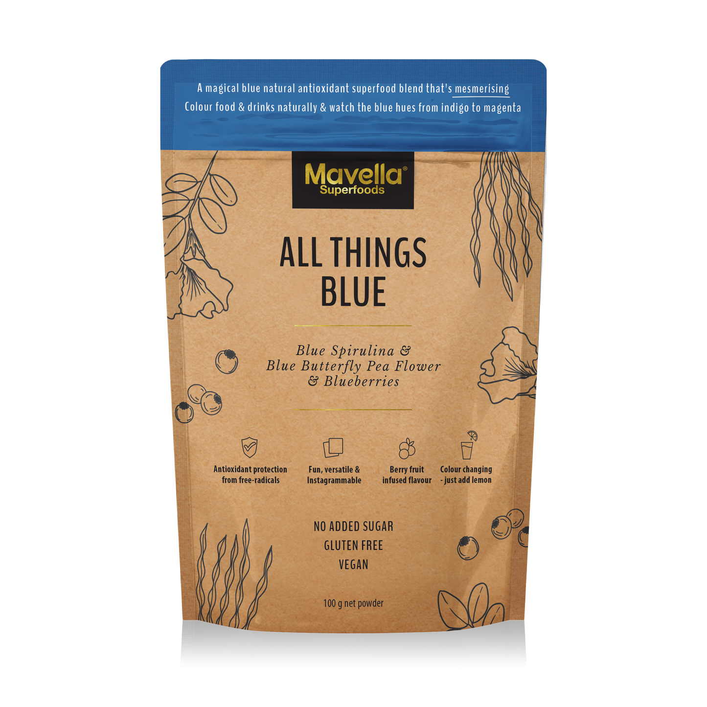 Mavella Superfoods All Things Blue 100g