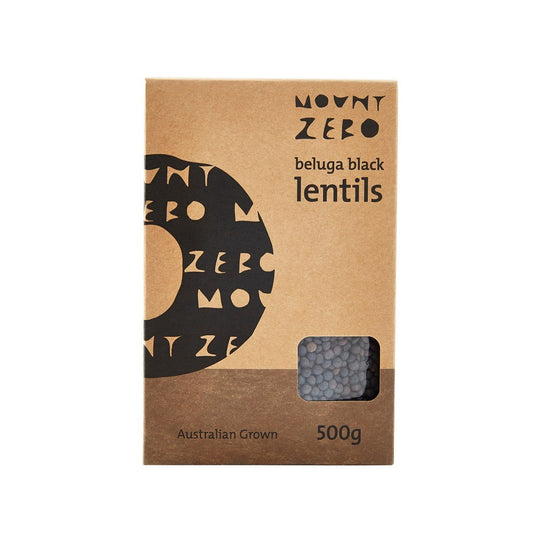 Mount Zero Beluga Black Lentils | Harris Farm Online