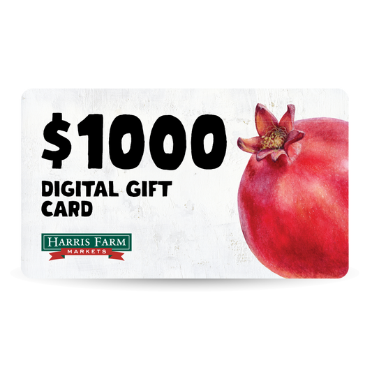 Harris Farm Digital Gift Card $1000