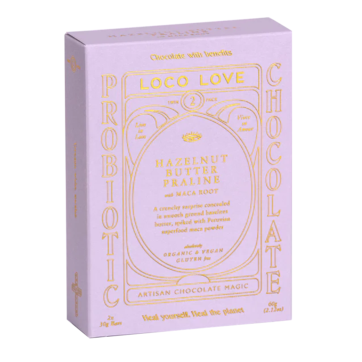 Loco Love Hazelnut Praline with Maca | Harris Farm