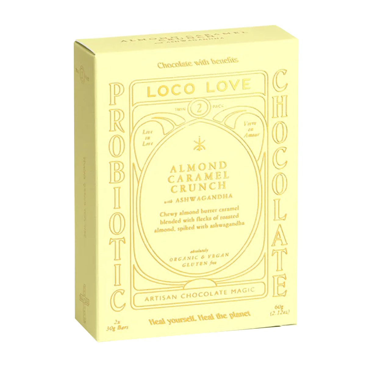 Loco Love Butter Almond Caramel Crunch with Ashwagandha | Harris Farm