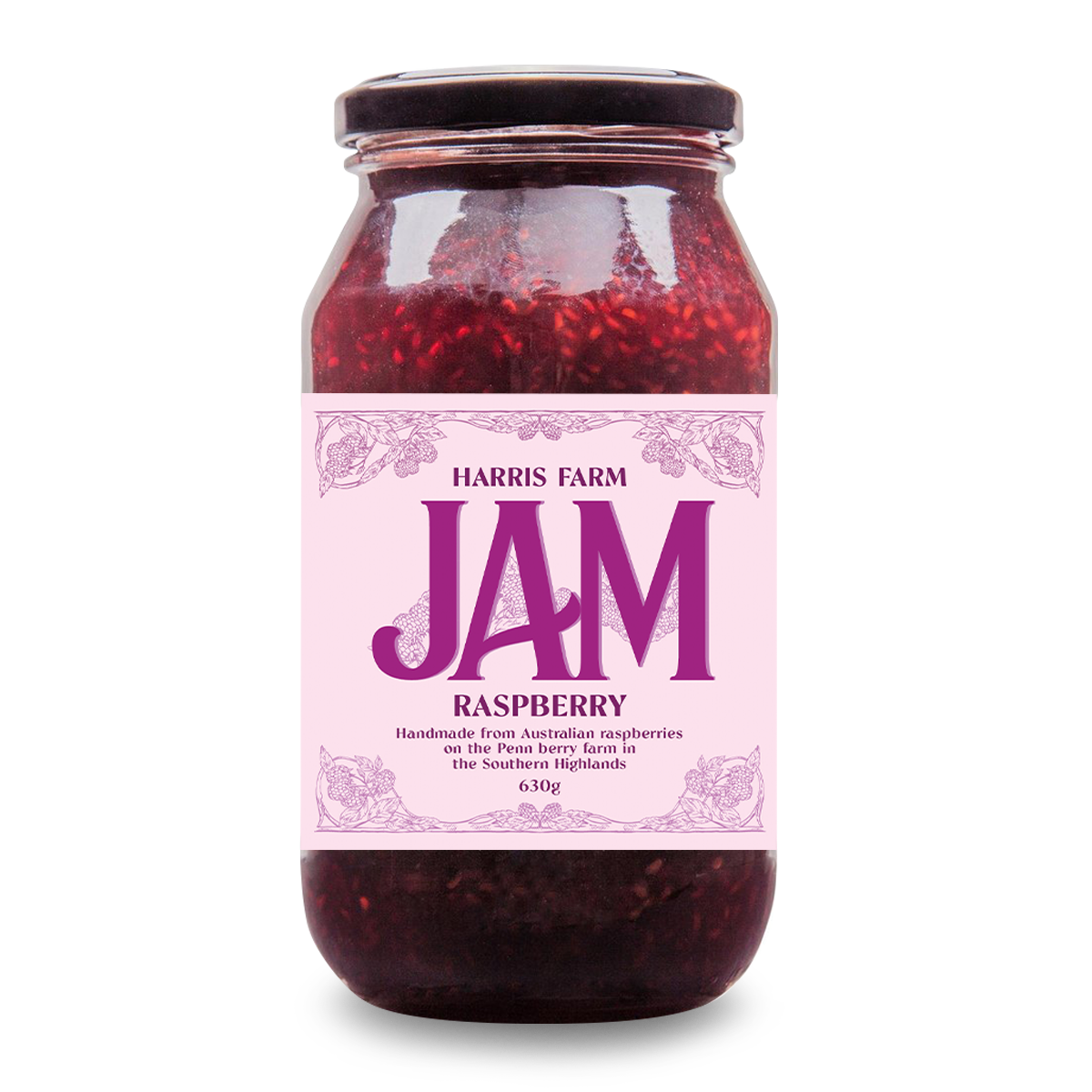 Harris Farm Jam Raspberry 620g