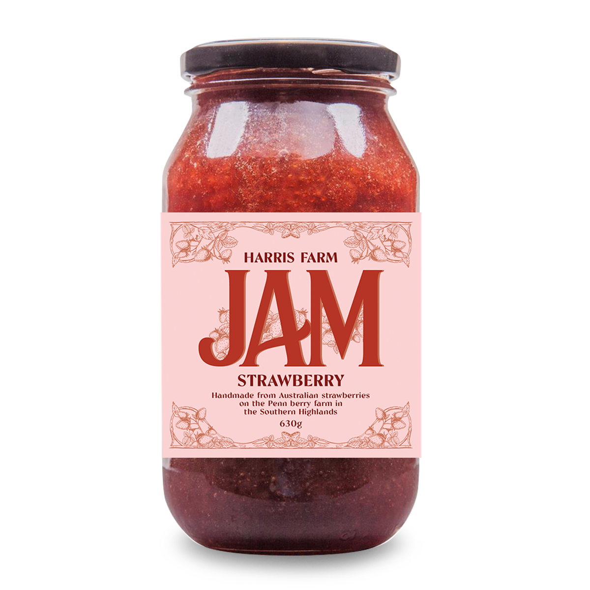 Harris Farm Jam Strawberry 620g