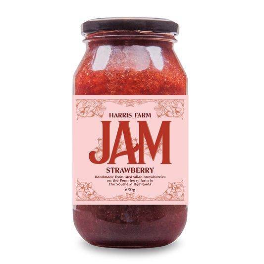 Harris Farm Jam Strawberry 620g