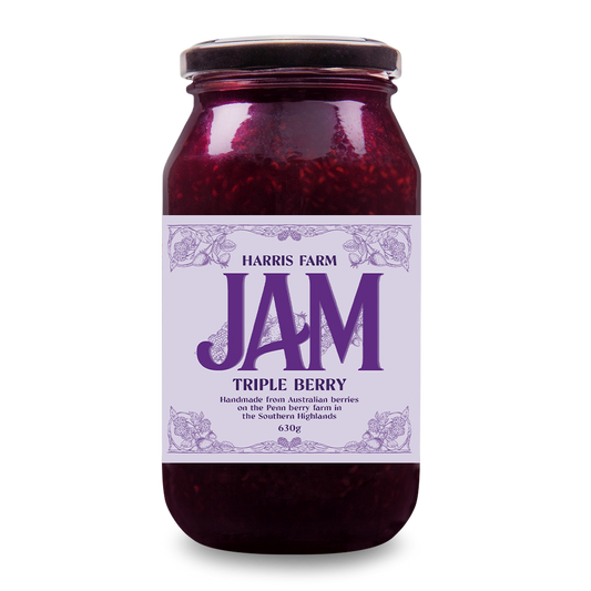 Harris Farm Jam Triple Berry 630g