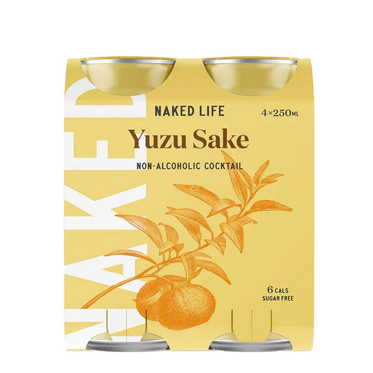 Naked Life Non Alcoholic Cocktail Yuzu Sake 4 x 250ml