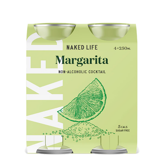 Naked Life Cocktail Margarita 4 x 250ml | Harris Farm Online