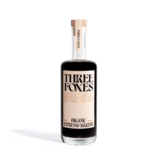 Three Foxes Organic Espresso Martini 700ml