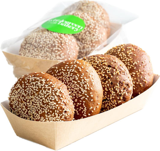 Wholegreen Bakery Gluten Free Vegan Brioche Buns Plain 520g