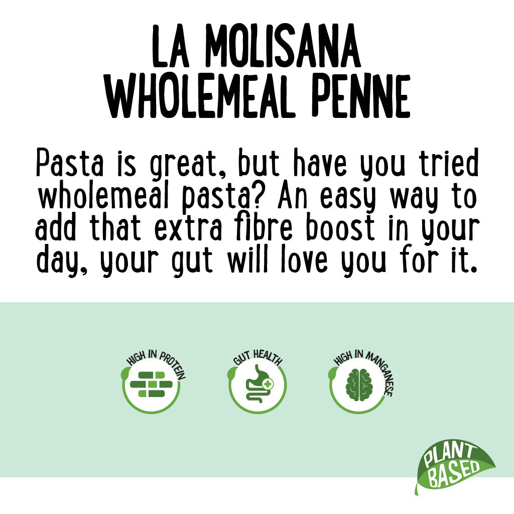 La Molisana Whole Wheat Penne Rigate N.20 500g