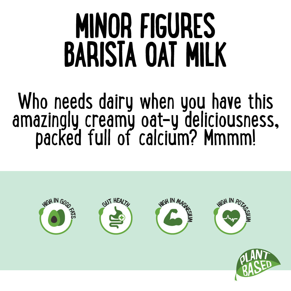 Minor Figures Barista Organic Oat Milk 1L