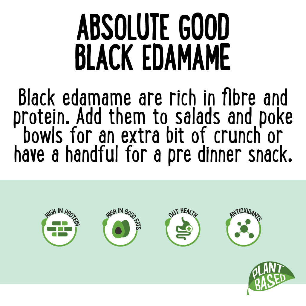 Absolute Good Black Edamame with Sea Salt 150g