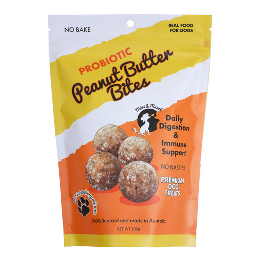 Mimi and Munch Peanut Butter Bites 150g