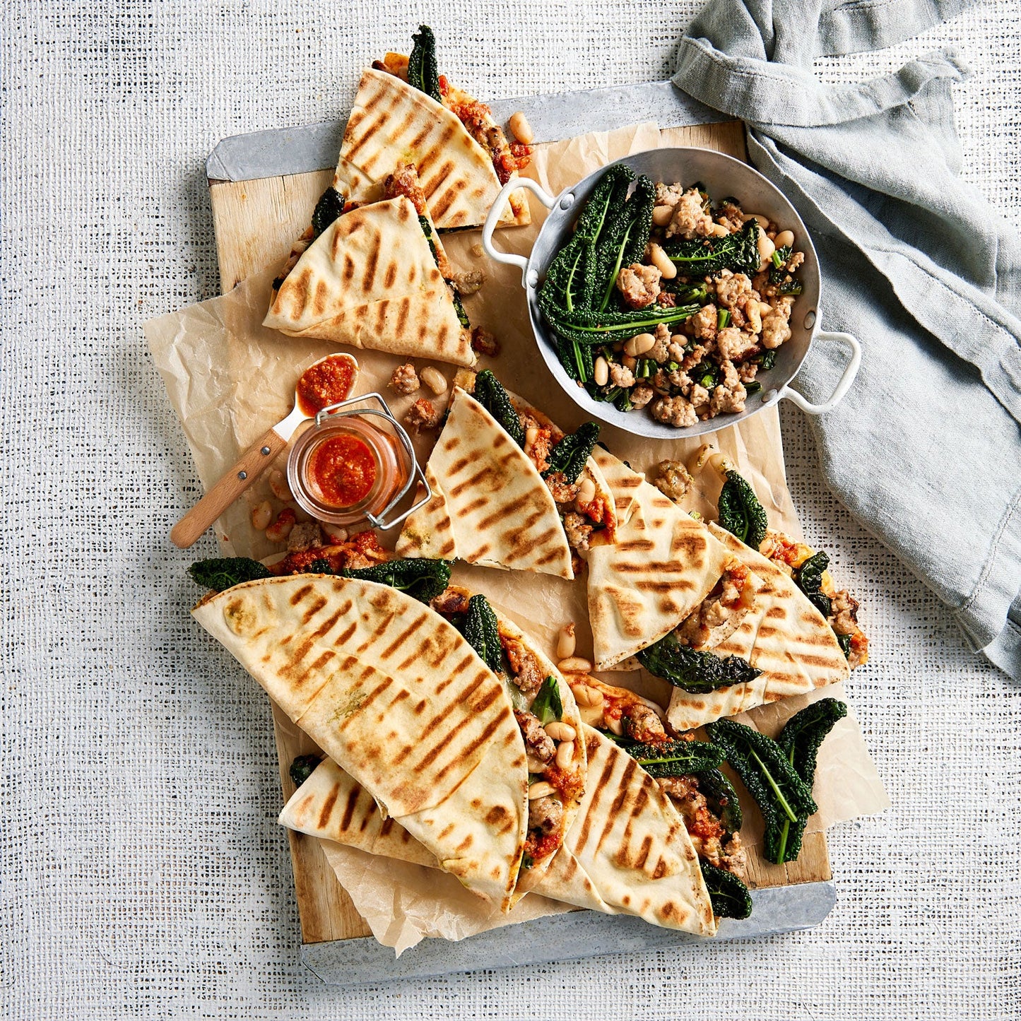 Italian Pork Toastie Pockets | Harris Farm Online