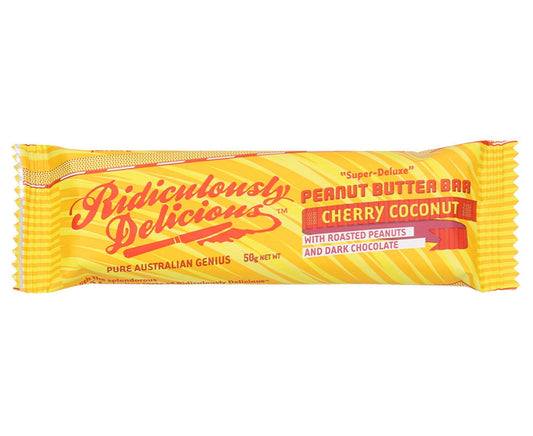 Ridiculously Delicious Peanut Butter Bar Cherry Coconut | Harris Farm Online