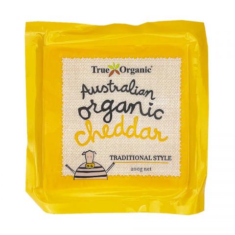 True Organics Cheddar 200g