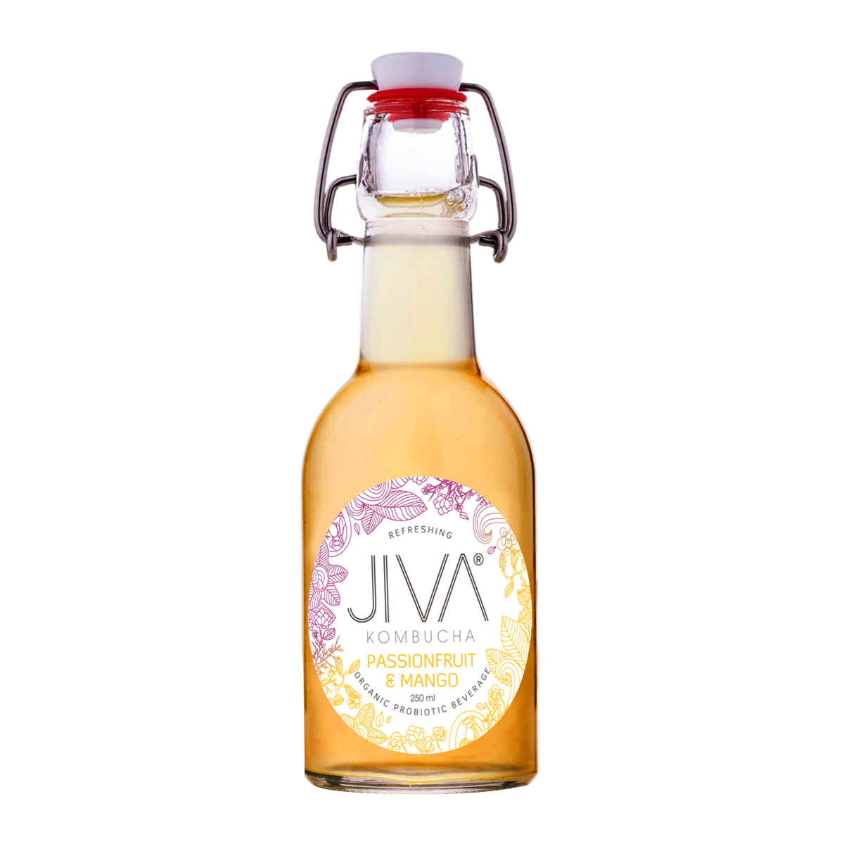 Jiva Kombucha Mango and Passion 250ml