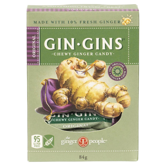 Gin Gins Chewy Ginger Candy 84g