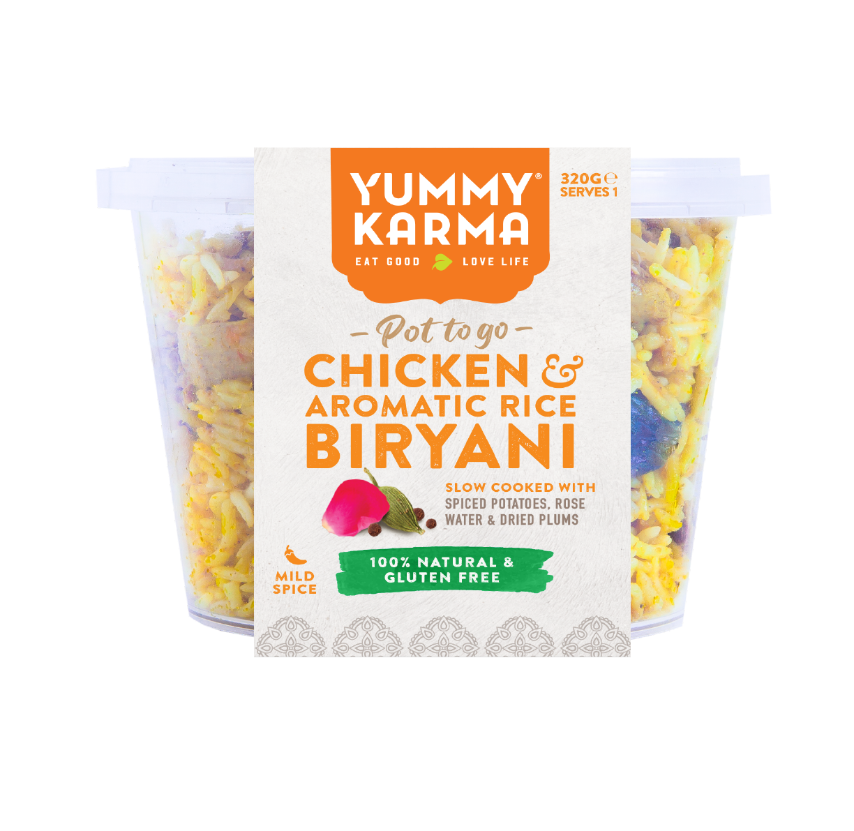 Yummy Karma Chicken and Aromatic Rice Biryani 310g