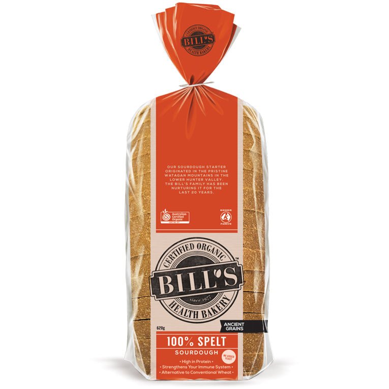 Bills Organic Spelt Sourdough 620g