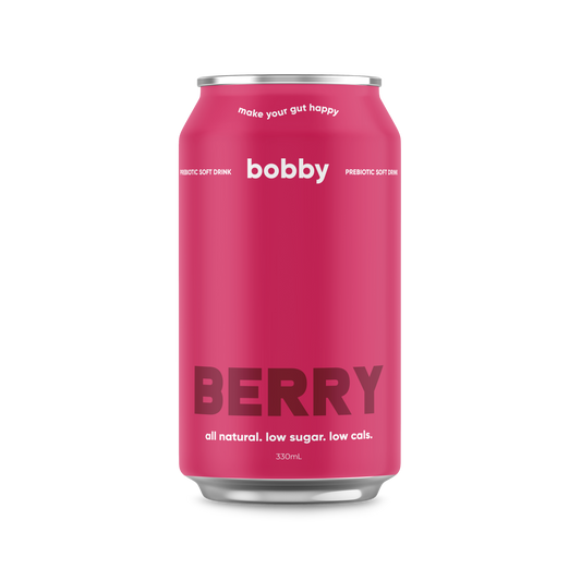 Bobby Prebiotic Soft Drink Berry 330mL