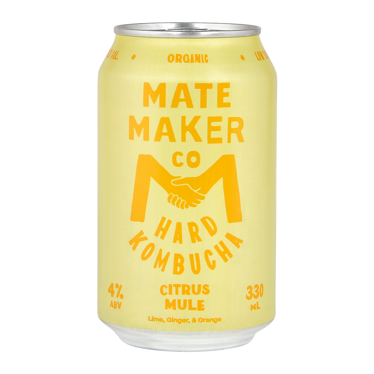 Mate Maker Hard Kombucha Citrus Mule Case 24 x 330ml