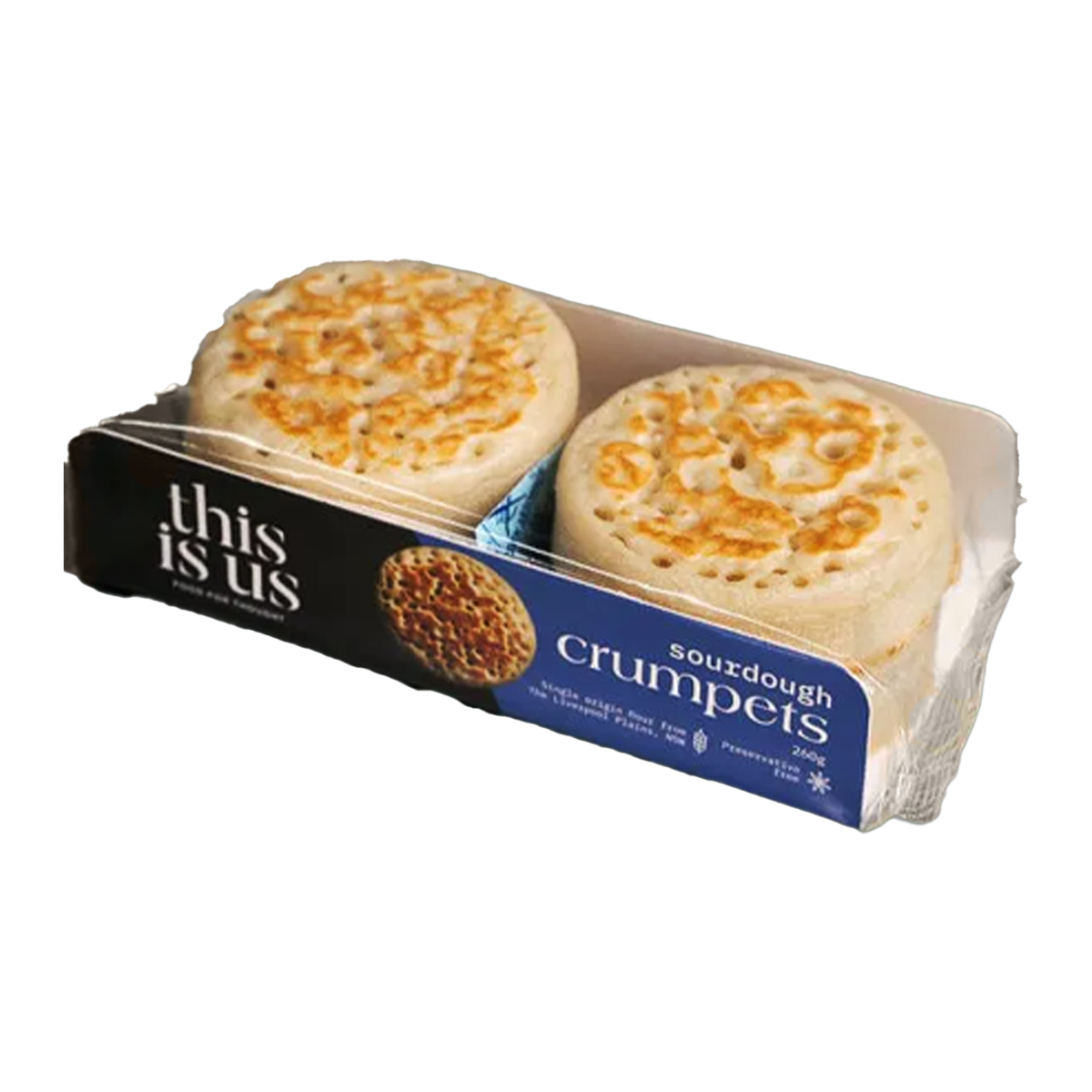 This is Us Sourdough Crumpets x4 260g