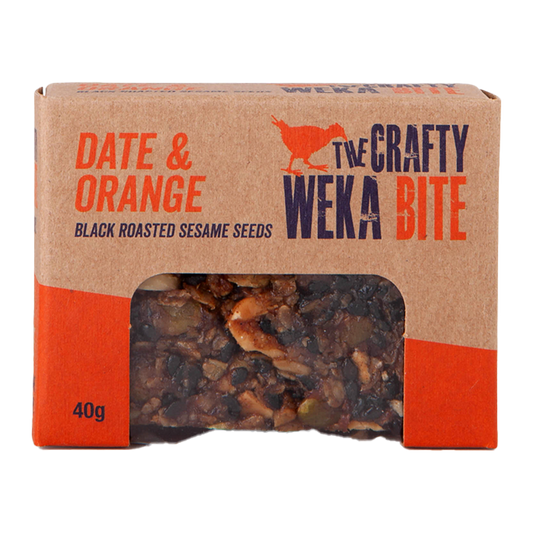 Crafty Weka Bite Date and Orange 40g