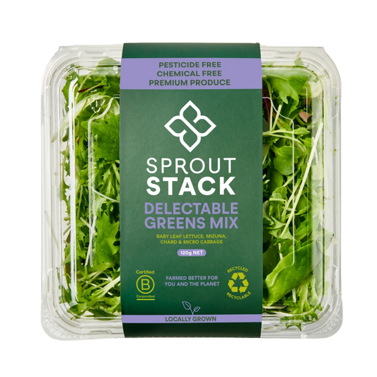 Sprout Stack Delectable Greens Mix 120g